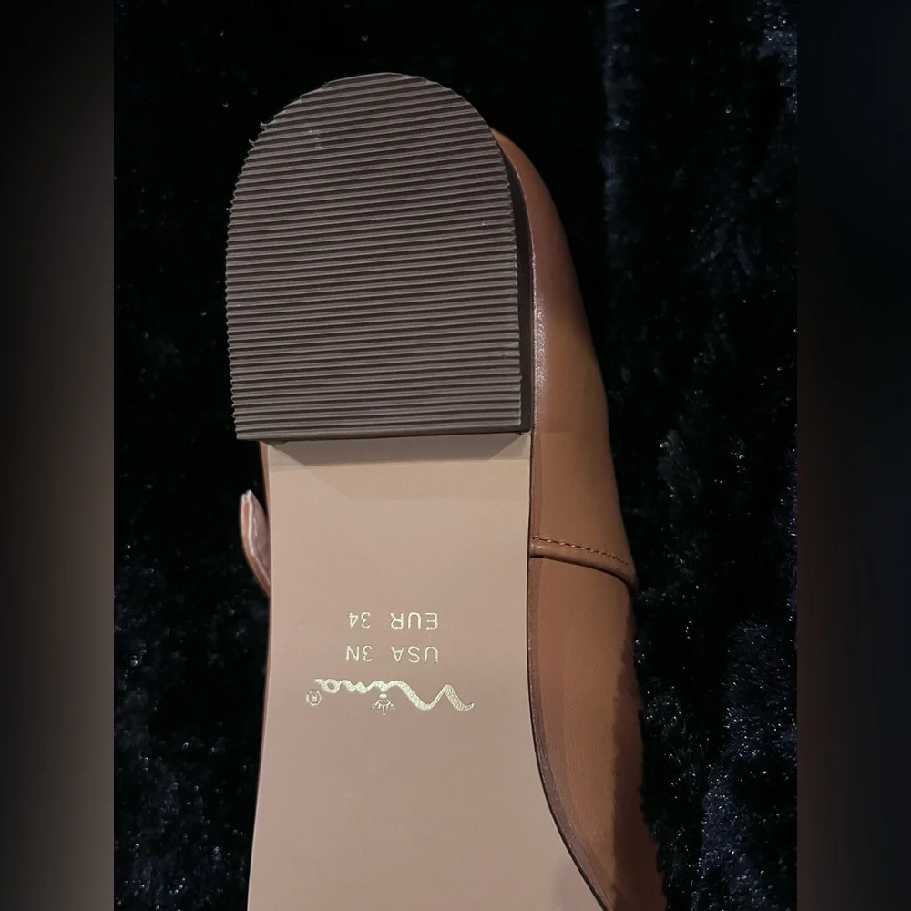 Nina Tan Mary Jane Kids Dress Shoes Size 3N NEVER BEEN WORN